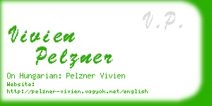 vivien pelzner business card